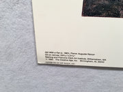 Girl with a Fan - Pierre Auguste Renoir - Lithograph Art Print 23" x 27"   - TvMovieCards.com