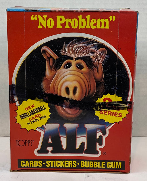 Alf Series 2 Vintage Bubble Gum Wax Trading Card Box 48 Packs Topps 1988 FULL   - TvMovieCards.com