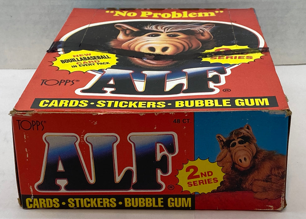 Alf Series 2 Vintage Bubble Gum Wax Trading Card Box 48 Packs Topps 1988 FULL   - TvMovieCards.com