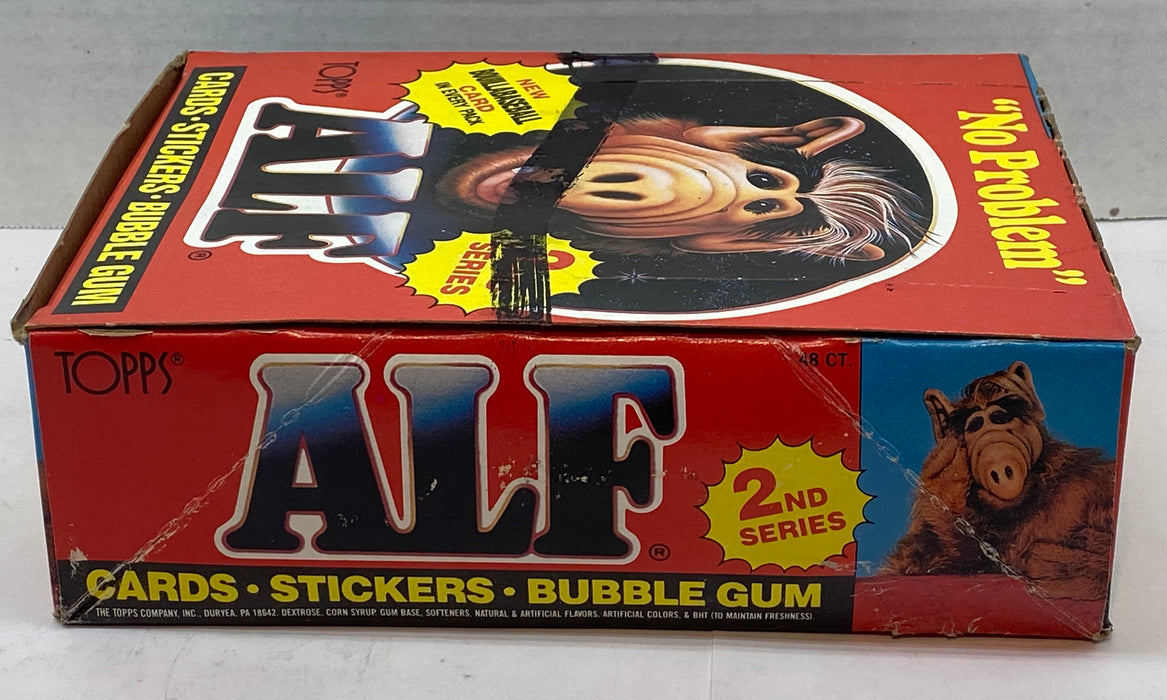 Alf Series 2 Vintage Bubble Gum Wax Trading Card Box 48 Packs Topps 1988 FULL   - TvMovieCards.com