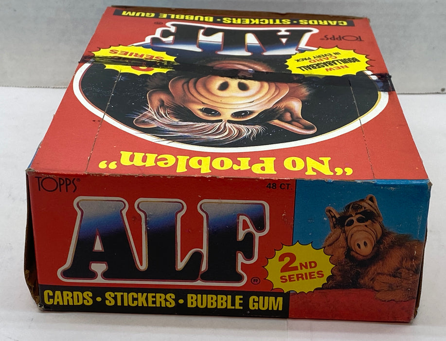 Alf Series 2 Vintage Bubble Gum Wax Trading Card Box 48 Packs Topps 1988 FULL   - TvMovieCards.com