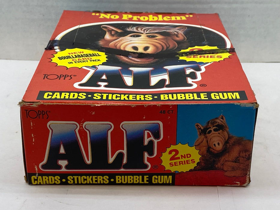 Alf Series 2 Vintage Bubble Gum Wax Trading Card Box 48 Packs Topps 1988 FULL   - TvMovieCards.com