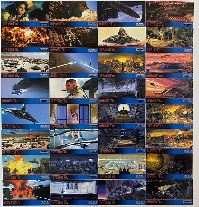 Independence Day ID4 Movie Widevision Card Set 72 Cards Topps 1996   - TvMovieCards.com