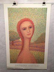 Anthony D'Attilio - Lithograph Art Print Poster 25" x 38"   - TvMovieCards.com