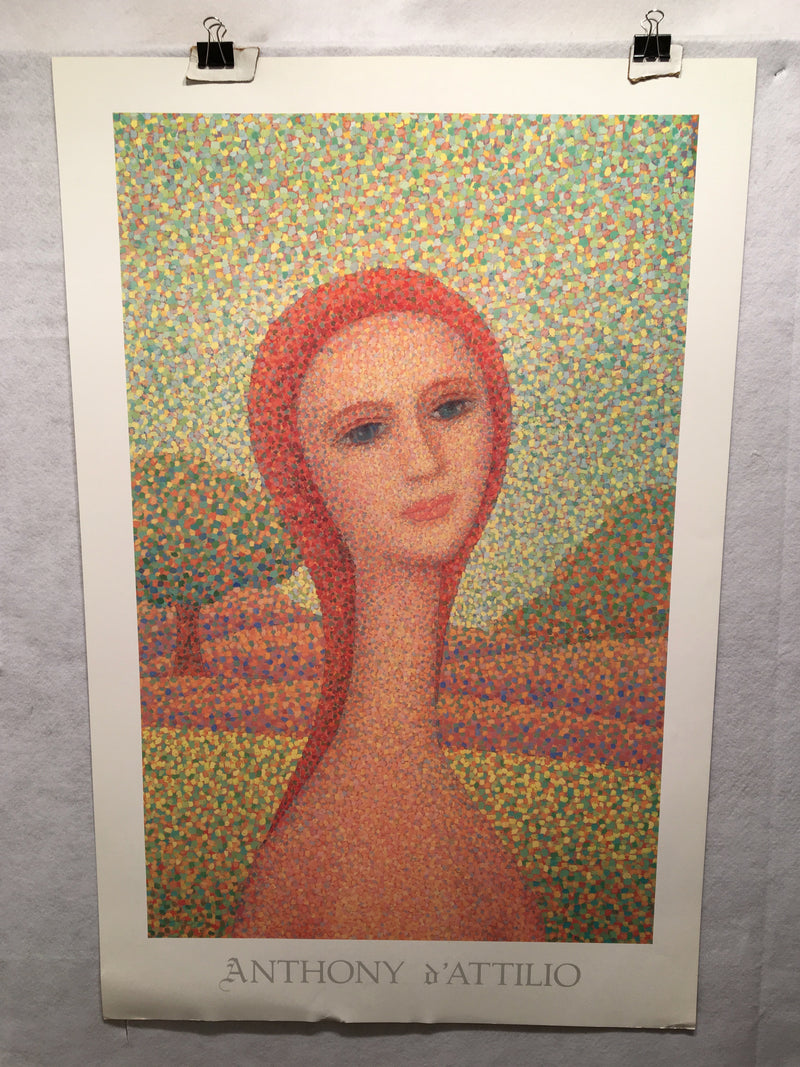 Anthony D'Attilio - Lithograph Art Print Poster 25" x 38"   - TvMovieCards.com