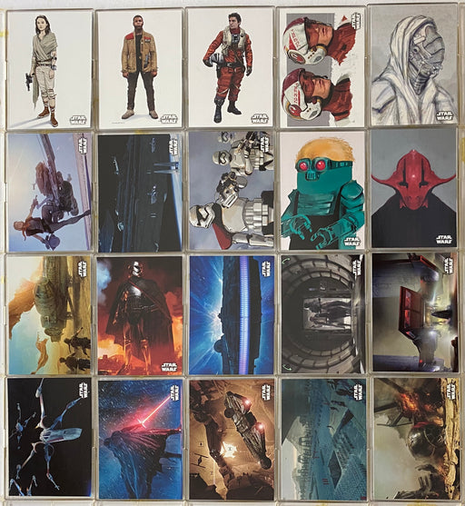 2015 Star Wars Force Awakens Series 1 Concept Art 20 Chase Card Set Topps   - TvMovieCards.com