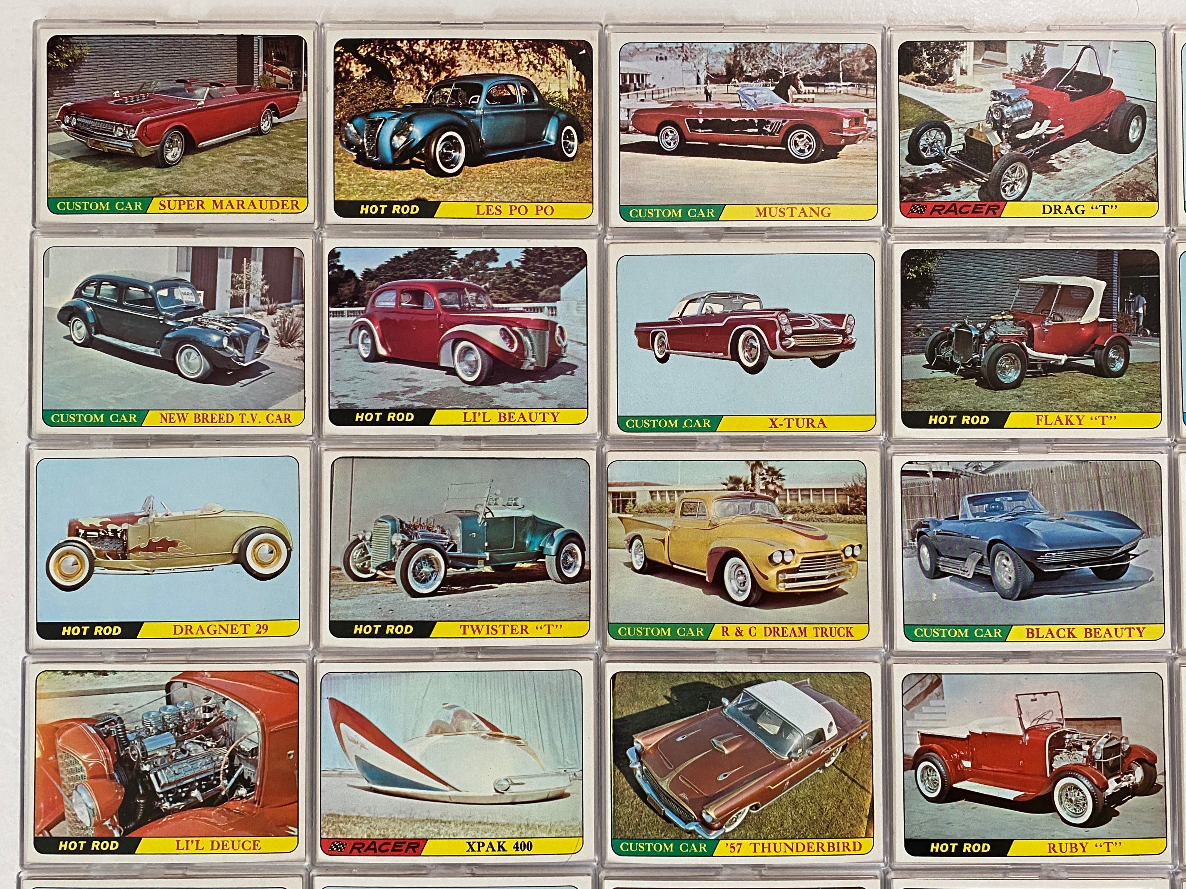 Hot Rods Topps 1968 George Barris Custom Cars Vintage Trading Card