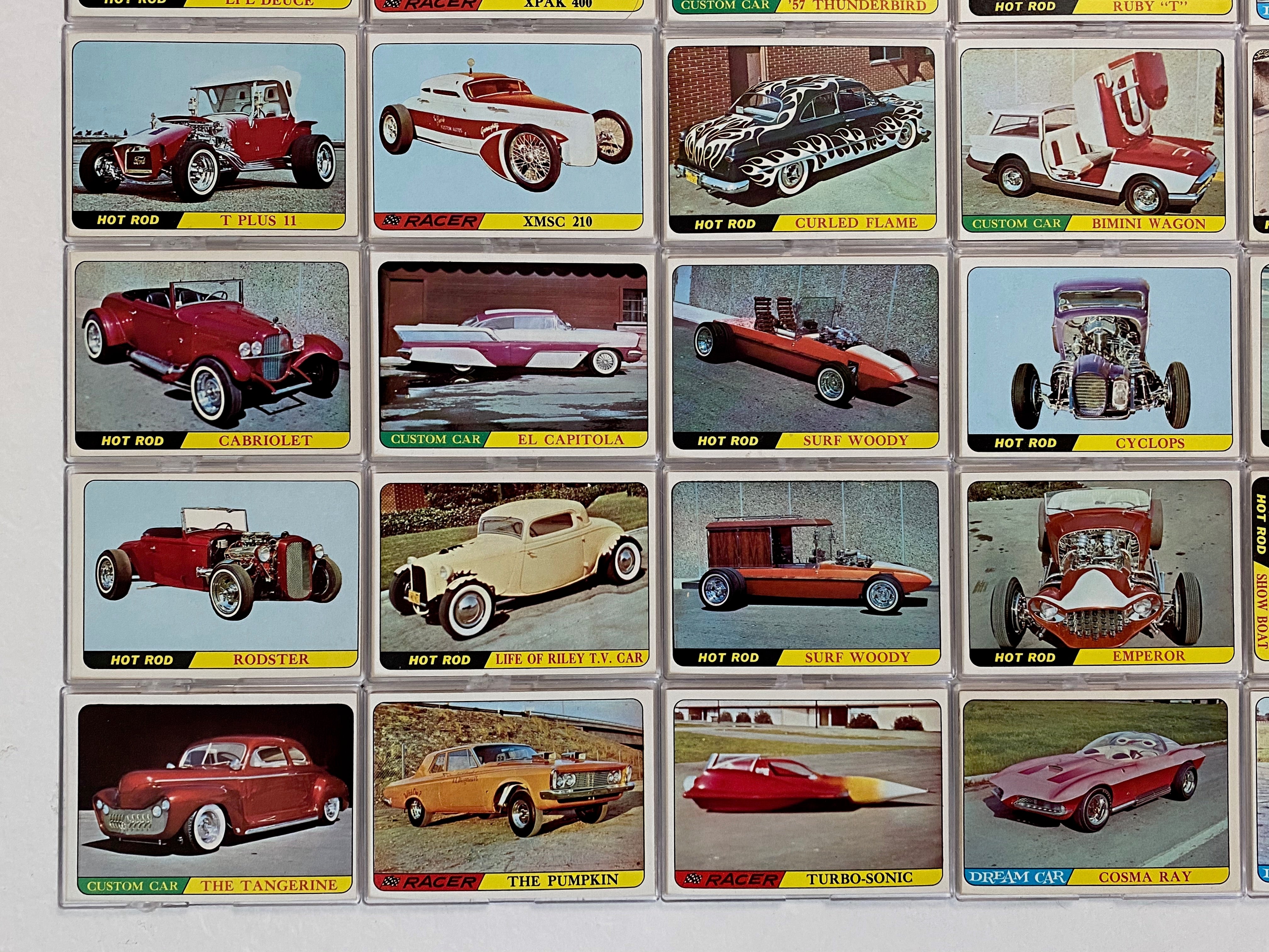 モード ハンフリー ボガー　コレクターズプレート　四季シリーズ　ヴィンテージ Hot Rods Topps 1968 George Barris Custom Cars Vintage Trading Card