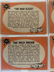 Hot Rods Topps 1968 George Barris Custom Cars Vintage Trading Card Set of 66   - TvMovieCards.com