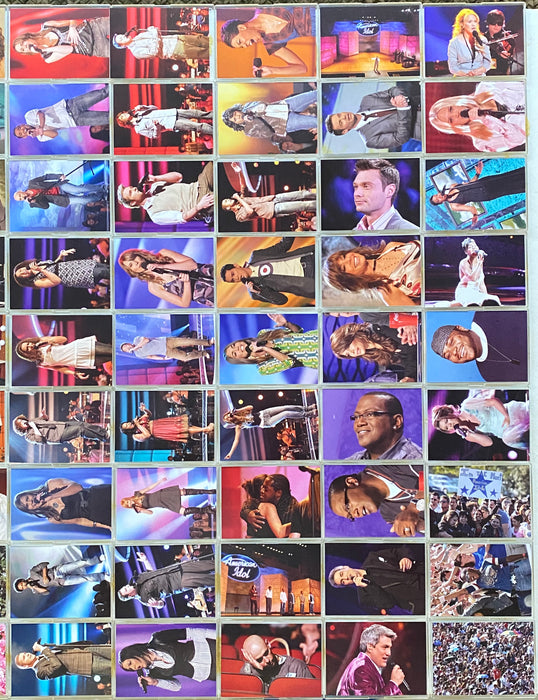 American Idol Season 6 Trading Base Card Set 72 Cards Comic Images 2007   - TvMovieCards.com