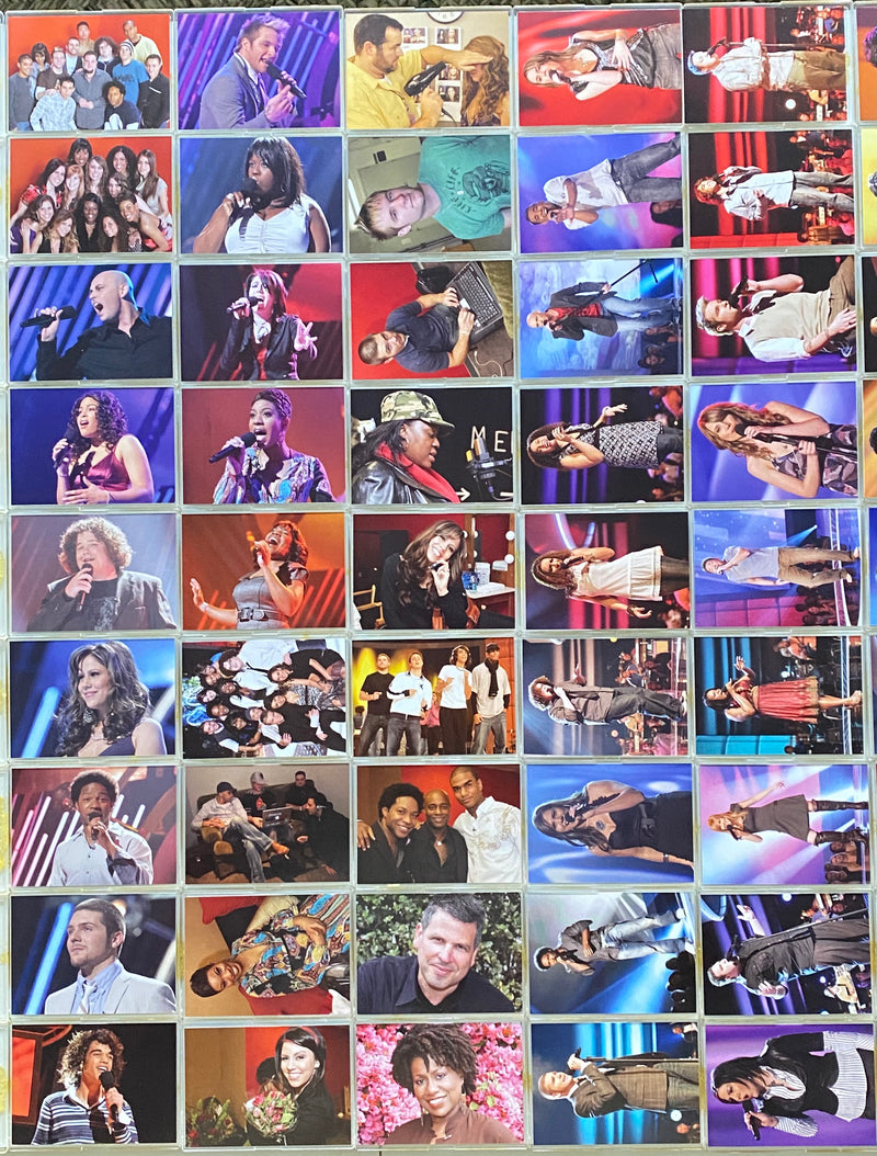 American Idol Season 6 Trading Base Card Set 72 Cards Comic Images 2007   - TvMovieCards.com