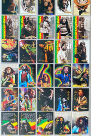 Bob Marley (Retail) Gold Signature Trading Card Set 50 Cards Island Vibes 1996   - TvMovieCards.com