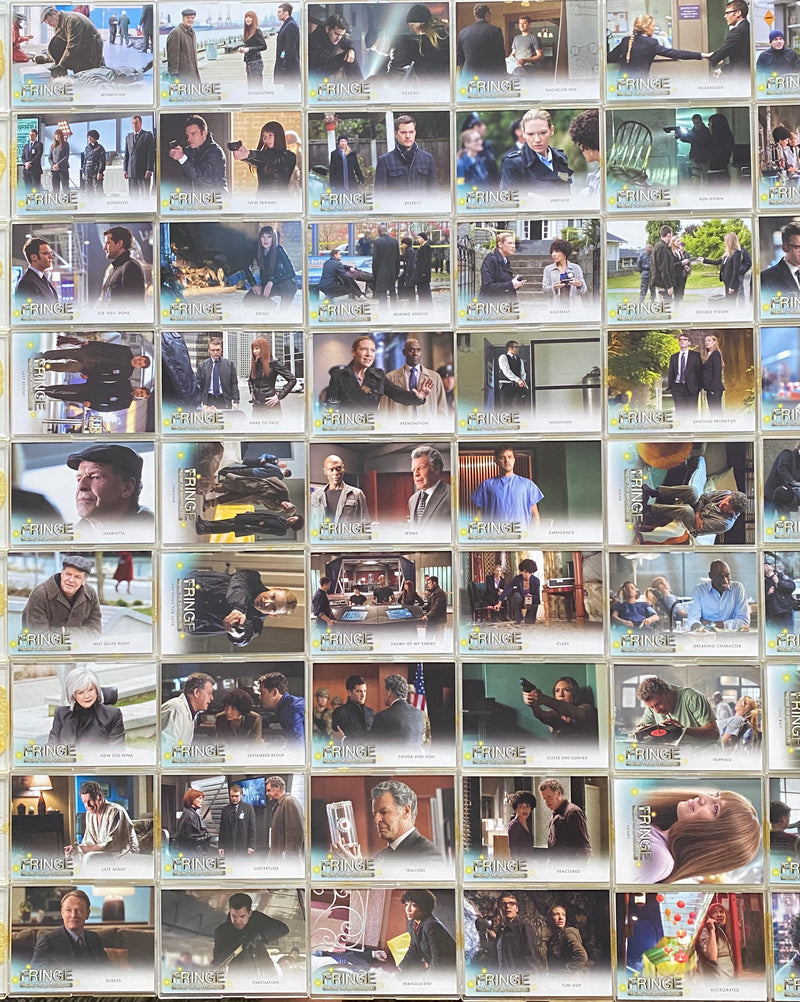 Fringe Seasons 3 & 4 Trading Base Card Set 72 Cards Cryptozoic 2013   - TvMovieCards.com
