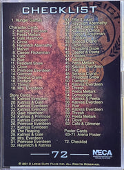 Hunger Games Movie Trading Base Card Set 72 Cards Neca 2012   - TvMovieCards.com