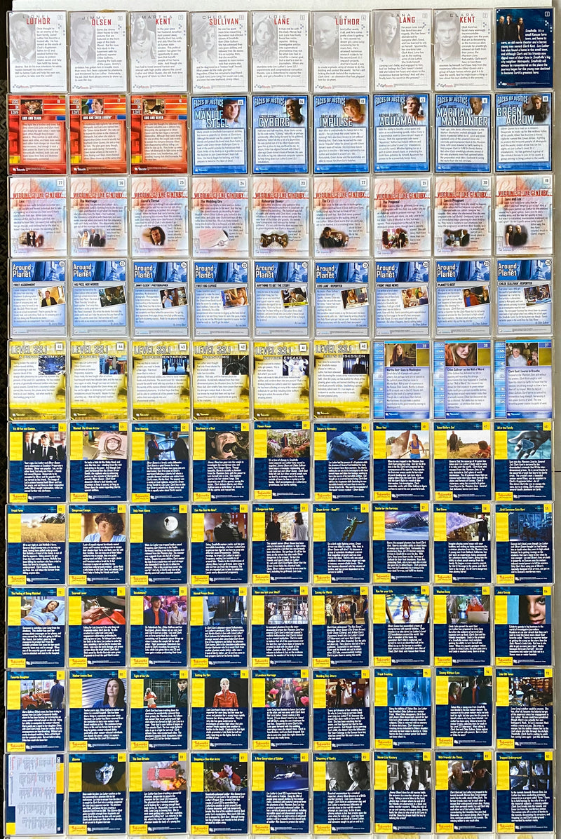 Smallville Season 6 Trading Base Card Set 90 cards Inkworks 2008   - TvMovieCards.com