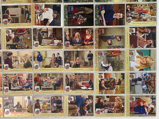 2016 Big Bang Theory Seasons 6 & 7 Silver Foil Parallel Base Trading Card Set 72 Card - TvMovieCards.com