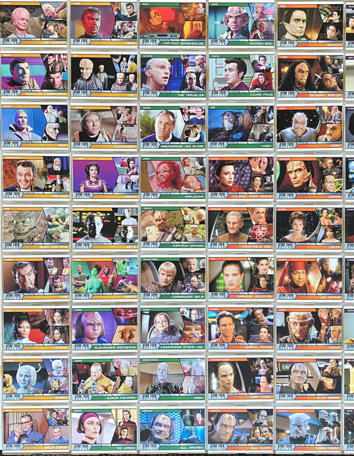 Star Trek ALIENS Trading Base Card Set 100 Cards Rittenhouse Archives 2014   - TvMovieCards.com