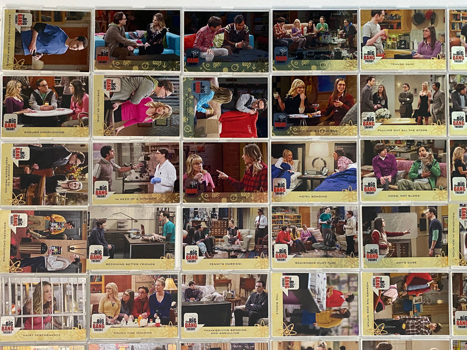 2016 Big Bang Theory Seasons 6 & 7 Silver Parallel Base Trading Card Set 72 Card   - TvMovieCards.com