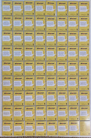 2016 Big Bang Theory Seasons 6 & 7 Silver Foil Parallel Base Trading Card Set 72 Card - TvMovieCards.com