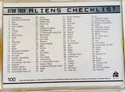 Star Trek ALIENS Trading Base Card Set 100 Cards Rittenhouse Archives 2014   - TvMovieCards.com