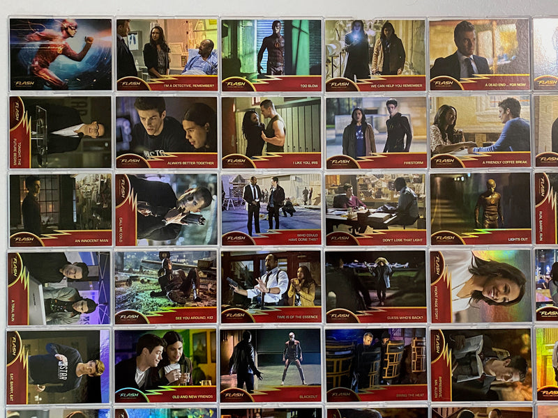 2016 DC Flash Season 1 Rainbow Foil Parallel Base 72 Card Set Cryptozoic   - TvMovieCards.com