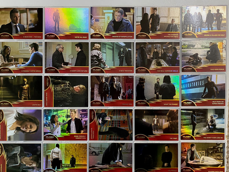 2016 DC Flash Season 1 Rainbow Foil Parallel Base 72 Card Set Cryptozoic   - TvMovieCards.com