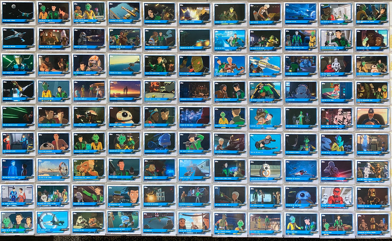 Star Wars Resistance Season 1 One Trading Base Card Set 100 Cards Topps 2019   - TvMovieCards.com