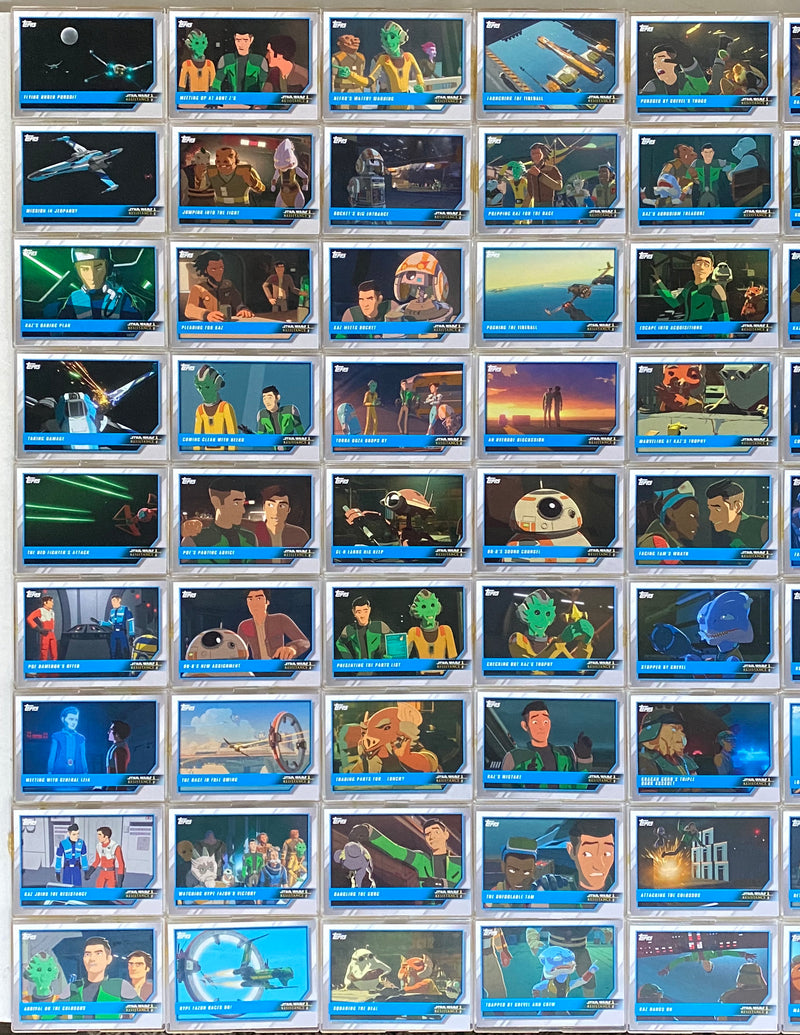 Star Wars Resistance Season 1 One Trading Base Card Set 100 Cards Topps 2019   - TvMovieCards.com