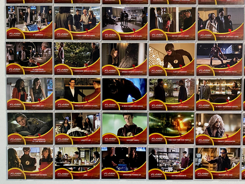 2017 DC Flash Season 2 Scarlet Speedster Deco Foil Parallel Base 72 Card Set   - TvMovieCards.com