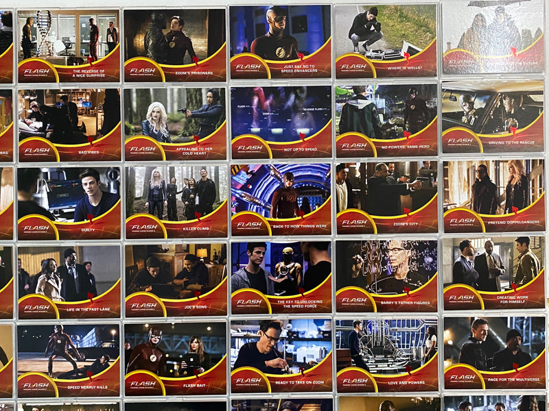 2017 DC Flash Season 2 Scarlet Speedster Deco Foil Parallel Base 72 Card Set   - TvMovieCards.com
