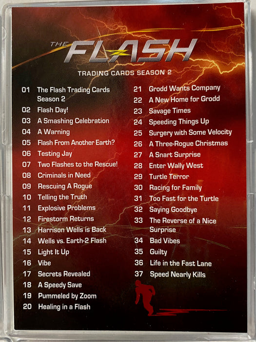 2017 DC Flash Season 2 Scarlet Speedster Deco Foil Parallel Base 72 Card Set   - TvMovieCards.com