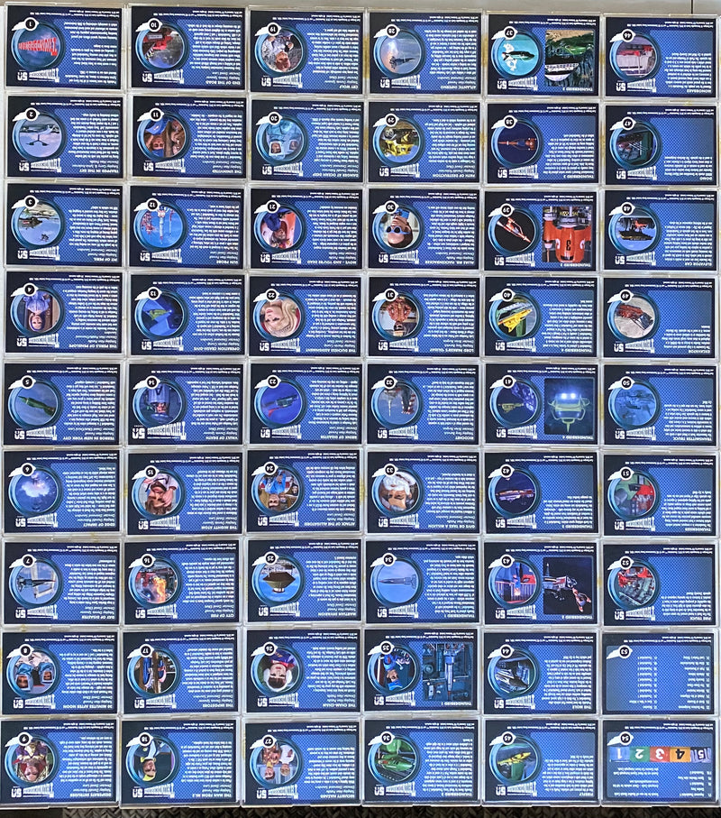 Thunderbirds 50th Anniversary Trading Base Card Set 54 Cards Unstoppable 2015   - TvMovieCards.com
