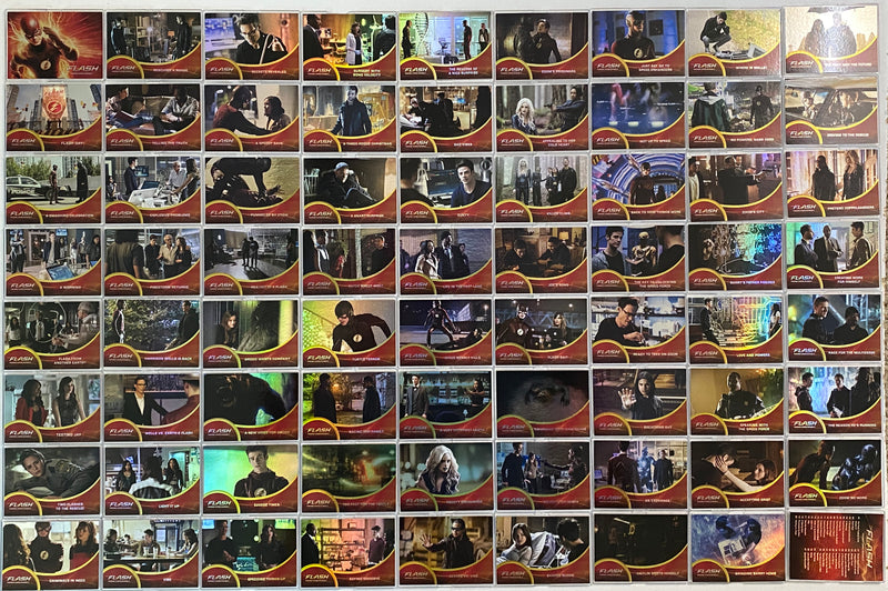 2017 DC Flash Season 2 Rainbow Foil Parallel Base 72 Card Set Cryptozoic   - TvMovieCards.com