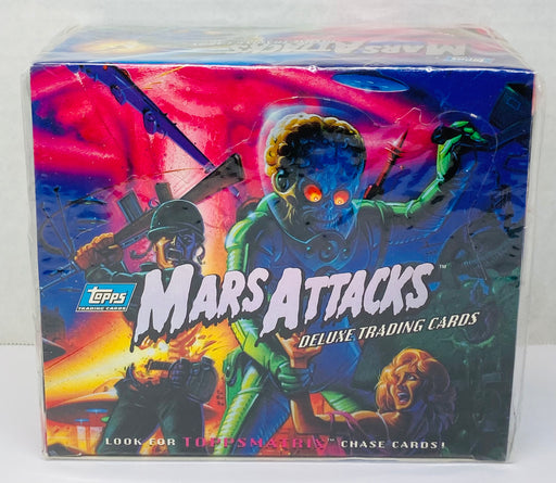 1994 Mars Attacks Deluxe Vintage Trading Card Box 36 Packs Topps Factory Sealed   - TvMovieCards.com