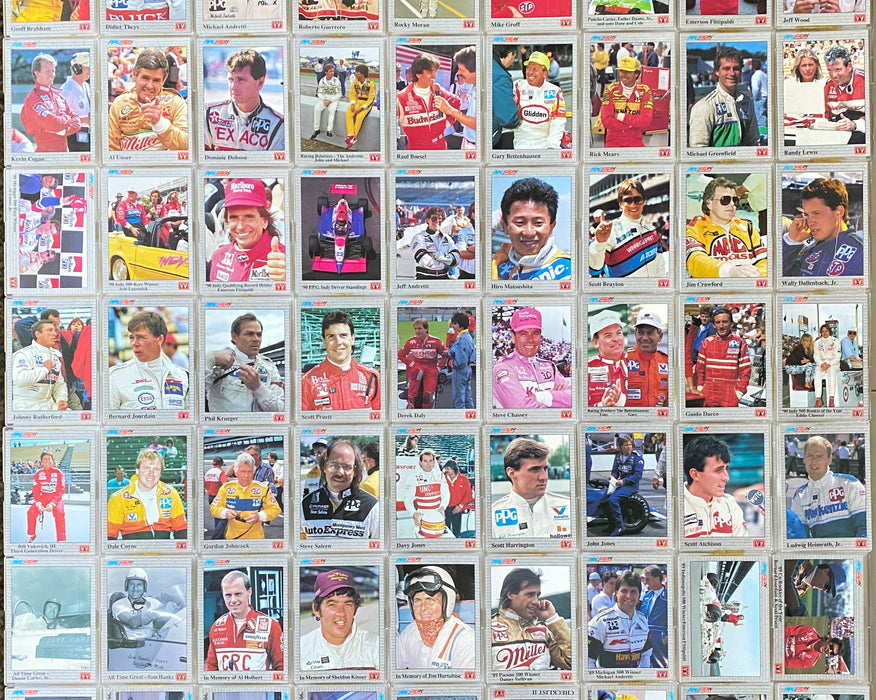 1991 All World Racing Factory Trading Card Set 100 Cards A & S Racing   - TvMovieCards.com