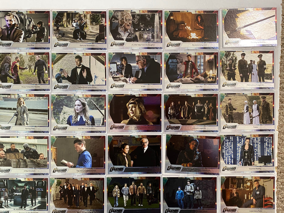 2018 DC Legends of Tomorrow Silver Foil Parallel Base Trading Card Set 72 Cards   - TvMovieCards.com