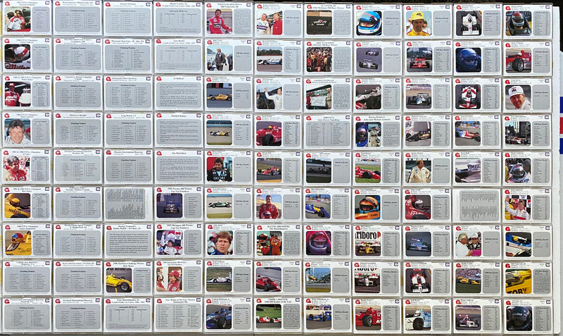 1991 All World Racing Factory Trading Card Set 100 Cards A & S Racing   - TvMovieCards.com