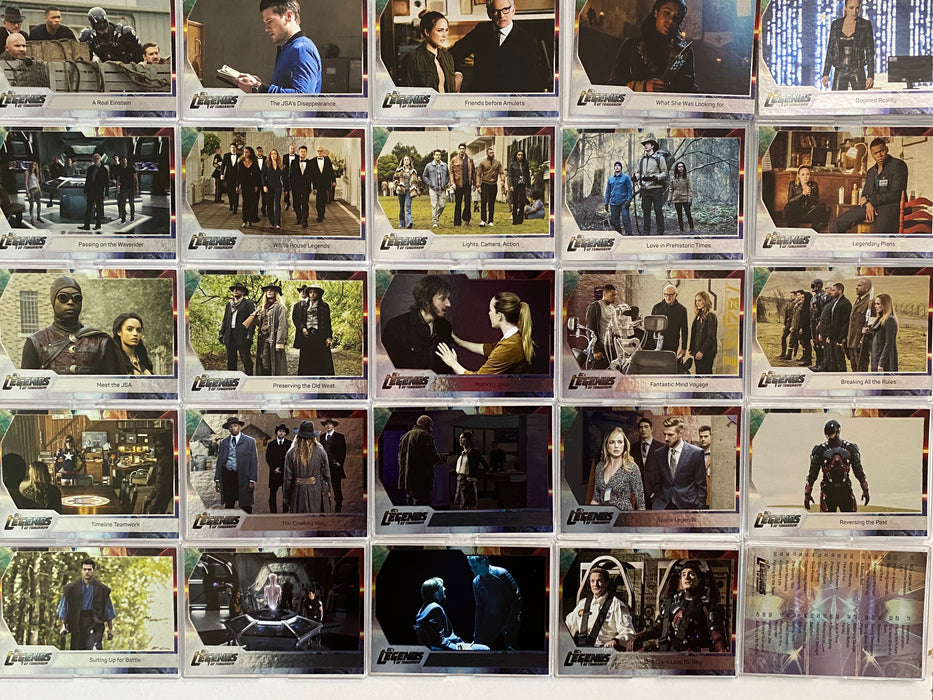 2018 DC Legends of Tomorrow Silver Foil Parallel Base Trading Card Set 72 Cards   - TvMovieCards.com