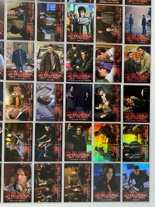 2016 Supernatural Seasons 4-6 Rainbow Foil Parallel Base Trading Card Set (72)   - TvMovieCards.com