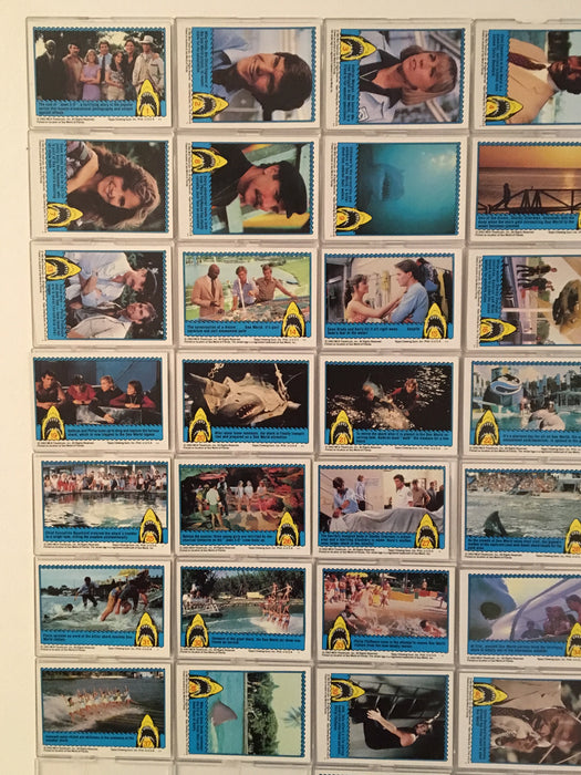 Jaws Movie 3-D Vintage Card Set 44 Cards 1983 Topps   - TvMovieCards.com