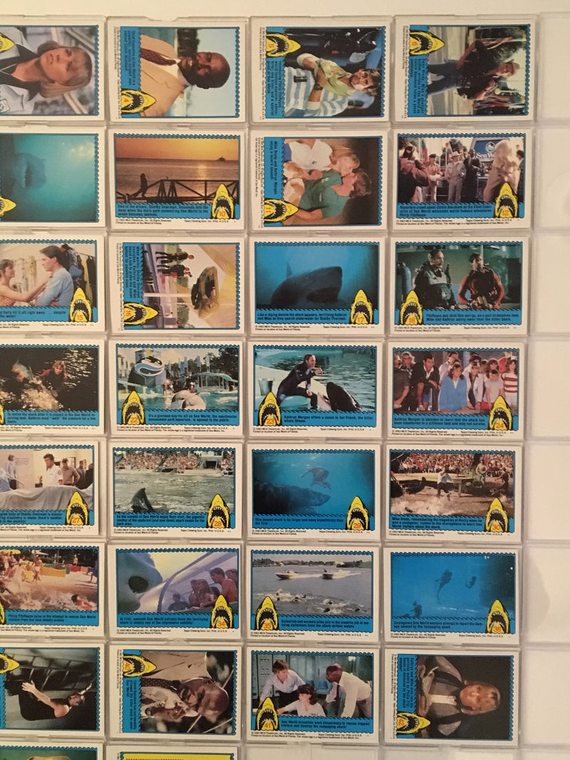 Jaws Movie 3-D Vintage Card Set 44 Cards 1983 Topps   - TvMovieCards.com