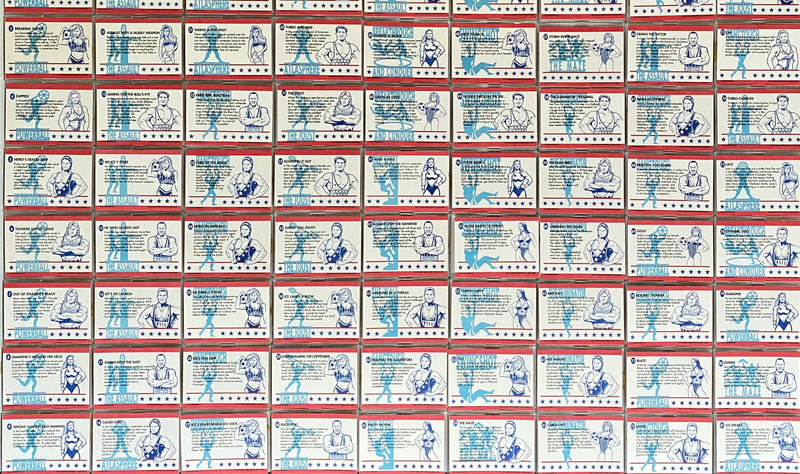 American Gladiators Complete Base Card Set 88 Cards 11 Stickers Topps 1991 - TvMovieCards.com
