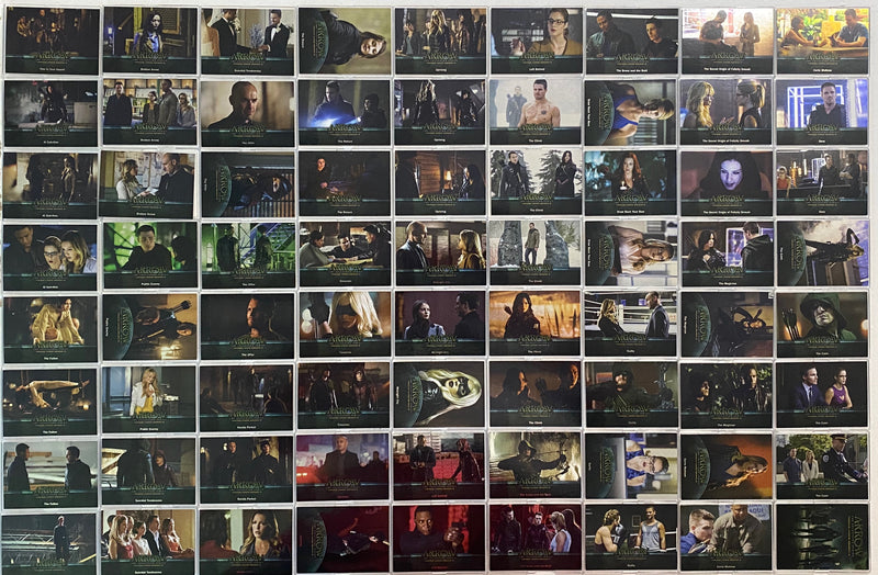 2016 Arrow Season 3 Foil Parallel Base Trading Card Set (81)   - TvMovieCards.com