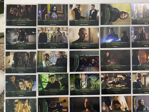 2016 Arrow Season 3 Foil Parallel Base Trading Card Set (81)   - TvMovieCards.com