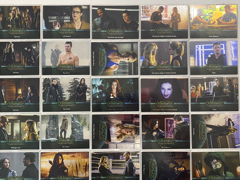 2016 Arrow Season 3 Foil Parallel Base Trading Card Set (81)   - TvMovieCards.com