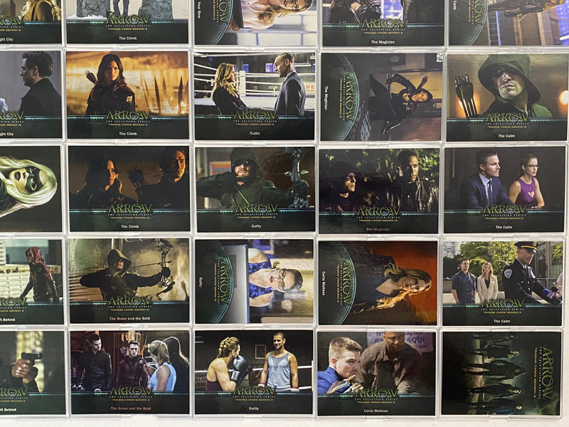2016 Arrow Season 3 Foil Parallel Base Trading Card Set (81)   - TvMovieCards.com