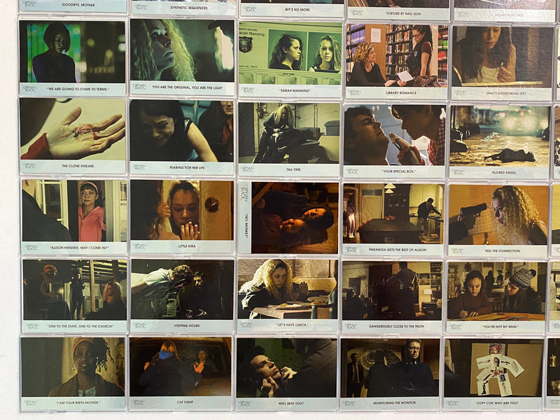Orphan Black Season 1 Silver Foil Parallel Base Trading Card Set (72)   - TvMovieCards.com