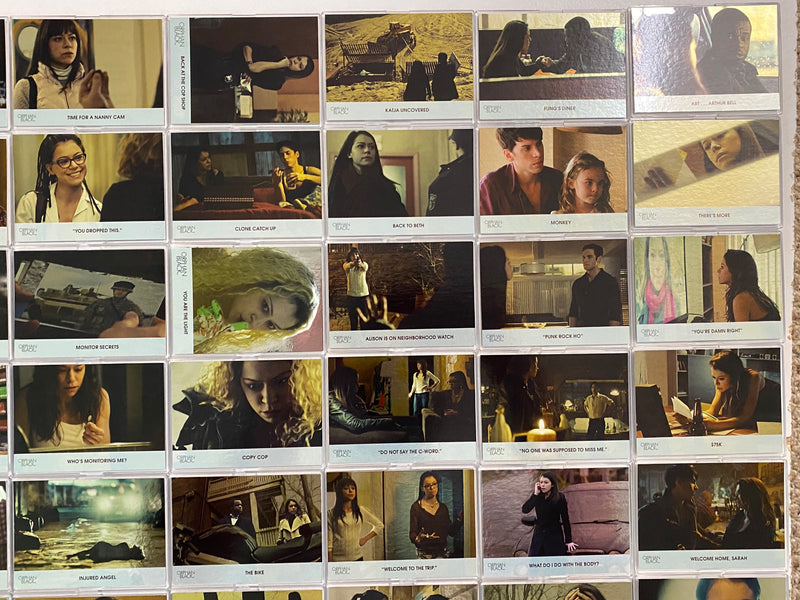 Orphan Black Season 1 Silver Foil Parallel Base Trading Card Set (72)   - TvMovieCards.com