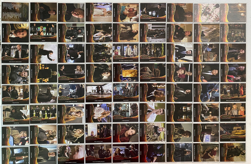2017 Arrow Season 4 Silver Foil Parallel Base Trading Card Set (72)   - TvMovieCards.com