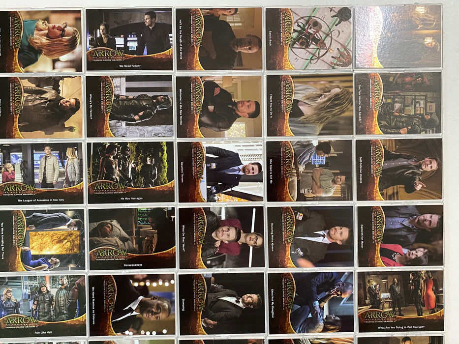 2017 Arrow Season 4 Silver Foil Parallel Base Trading Card Set (72)   - TvMovieCards.com